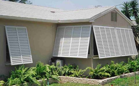 Bahama Shutters for Hurricane Preparedness